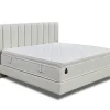 Boxspringbett PALERMO 180 x 200 cm weiß