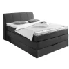 QUARTIER Boxspringbett PAULA 140 x 200 cm anthrazit