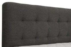 Boxspringbett SIENNA 180 x 200 cm anthrazit