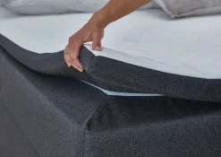 QUARTIER Boxspringbett SURREY 180x200 cm anthrazit