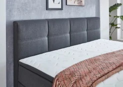 QUARTIER Boxspringbett SURREY 180x200 cm anthrazit