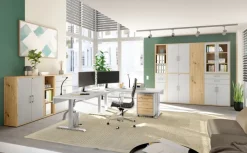 Büroregal VARY 82 x 111 cm braun