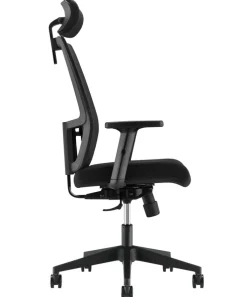 Bürostuhl 65 x 125 x 59 cm schwarz