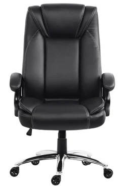 Bürostuhl AUSTIN schwarz/ chromfarbig