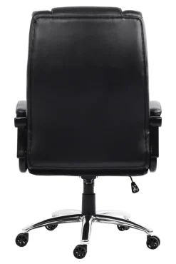 Bürostuhl AUSTIN schwarz/ chromfarbig