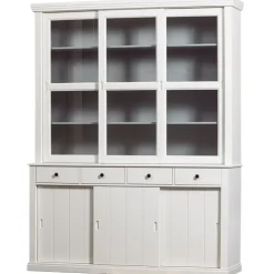 Buffetschrank LAGOS 166 x 214 cm weiß