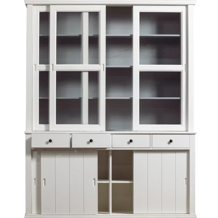 Buffetschrank LAGOS 166 x 214 cm weiß