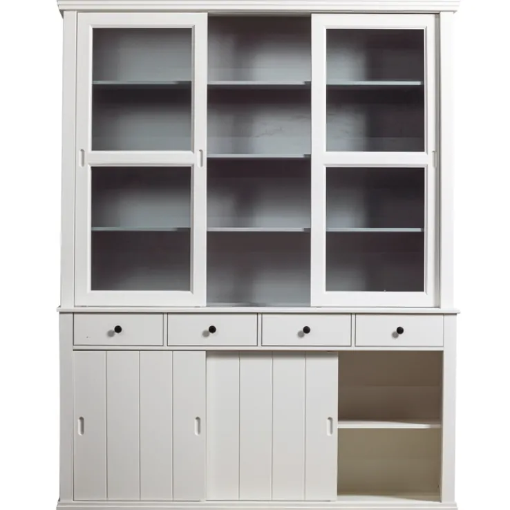 Buffetschrank LAGOS 166 x 214 cm weiß