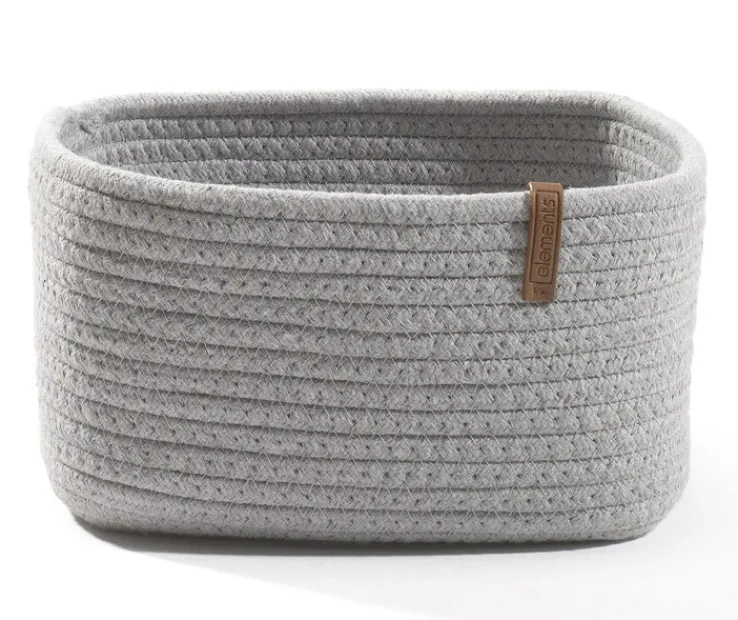 casaNOVA Aufbewahrungskorb 18 cm hellgrau