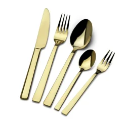 casaNOVA Besteck-Set LIMA 30-teilig goldfarbig