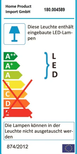 casaNOVA CCT LED Deckenlampe Panel JALDY