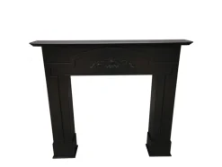 casaNOVA Kaminumrandung MITTERNACHT 122 cm schwarz