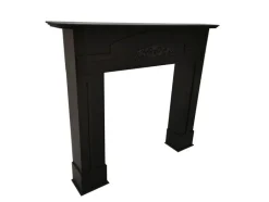 casaNOVA Kaminumrandung MITTERNACHT 122 cm schwarz