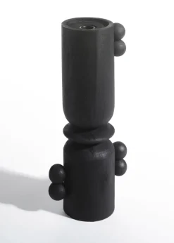 casaNOVA Kerzenhalter 35 cm Schwarz