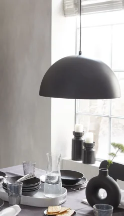 casaNOVA Kerzenständer 26 cm schwarz