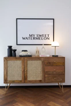 casaNOVA Kerzenständer 26 cm schwarz