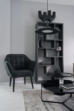 casaNOVA Kerzenständer 19 cm schwarz