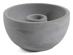 casaNOVA Kerzenständer 10 cm grau