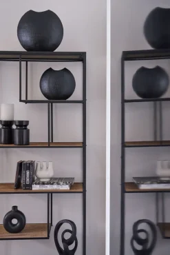 casaNOVA Kerzenständer 18 cm schwarz