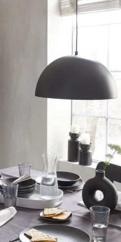 casaNOVA Kerzenständer 18 cm schwarz