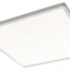 casaNOVA LED Deckenlampe PLAIN 42 x 42 cm weiß