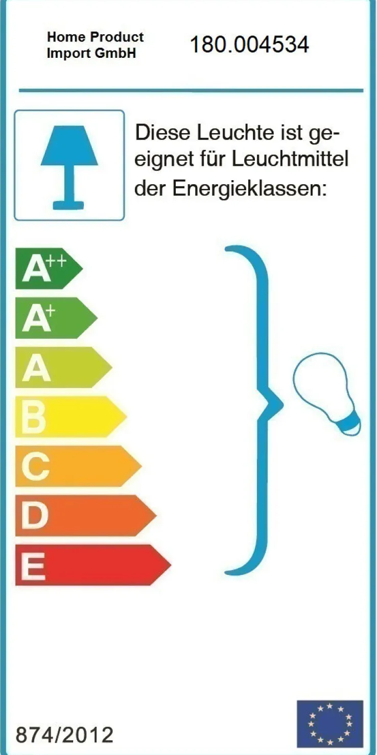 casaNOVA Retrofit Tischlampe List IV