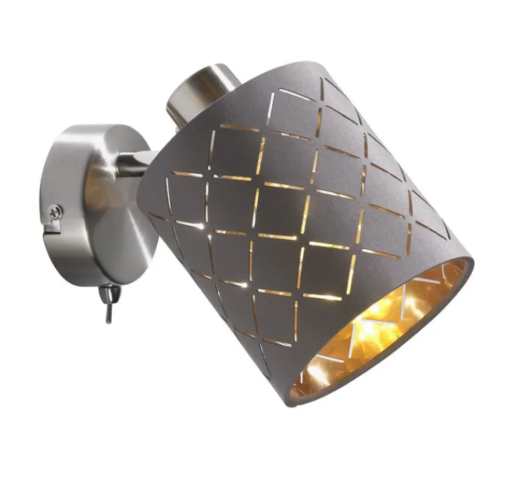 casaNOVA Retrofit Wandlampe CHARMING 1 Spot cappuccino