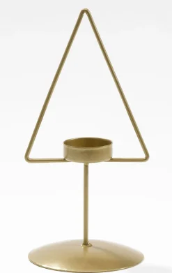 Weihnachtsglanz by casaNOVA casaNOVA Teelichthalter XMAS TREE 20 cm goldfarbig