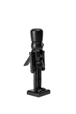 casaNOVA Weihnachten Dekofigur Nussknacker 28 cm schwarz
