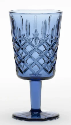 casaNOVA Weinglas KRISTALL 300 ml blau