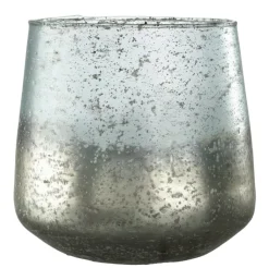 casaNOVA Windlicht 15 cm blau