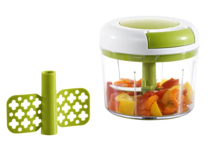 casaNOVA Zerkleinerer MINI grün/ weiß