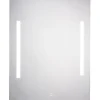 CASAVANTI Badspiegel beleuchtet mit LED 60 x 80 x 2,5 cm Spiegelglas
