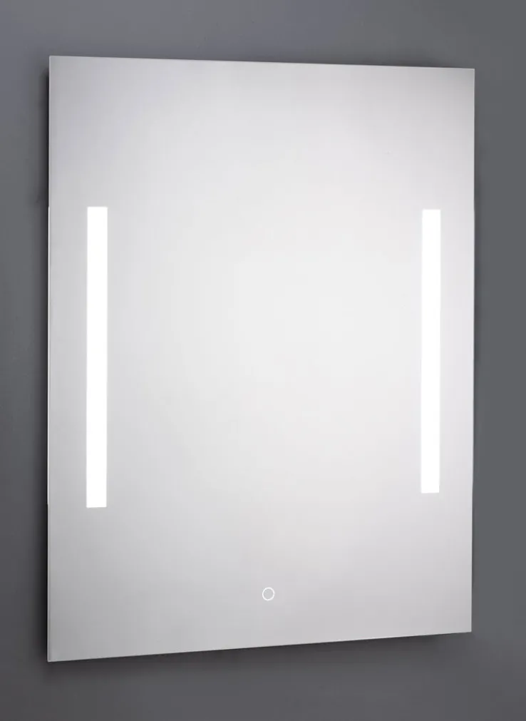 CASAVANTI Badspiegel beleuchtet mit LED 70 x 120 cm Spiegelglas