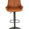 CASAVANTI Barhocker BEN mit Armlehnen braun/grau