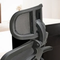 CASAVANTI Bürostuhl 68x130x68 cm Stoff schwarz