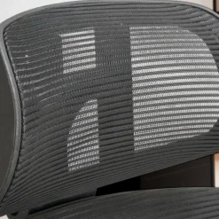 CASAVANTI Bürostuhl 68x130x68 cm Stoff schwarz