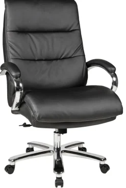 CASAVANTI Chefsessel FREDERICO Lederlook schwarz