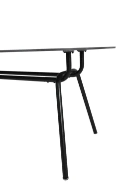 CASAVANTI Esstisch 150 x 90 cm schwarz