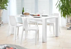 CASAVANTI Esstisch 140 x 90 cm weiß