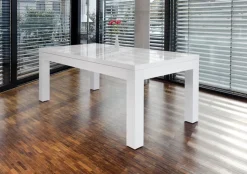 CASAVANTI Esstisch 180-260 x 90 cm weiß