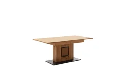 CASAVANTI Esstisch ASSINI 180(230)x100 cm Ast/Balkeneiche Anthrazit