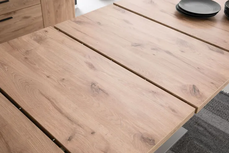 CASAVANTI Esstisch MODENA 180 - 280 x 100 cm Viking Oak