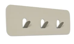 CASAVANTI Garderobenleiste TILLY 30 x 10 cm cremeweiß