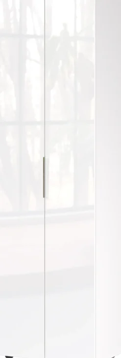 CASAVANTI Garderobenschrank GENOVA 59 x 197 cm weiß