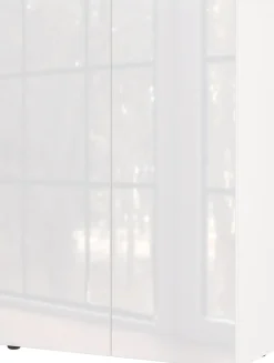 CASAVANTI Schuhschrank GENOVA 87 x 120 cm weiß