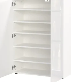 CASAVANTI Schuhschrank GENOVA 87 x 120 cm weiß