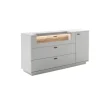 CASAVANTI Sideboard LISSABON modern white 165 x 84 cm