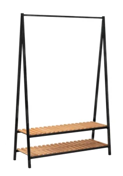 CASAVANTI Standgarderobe ROBIN schwarz/ braun