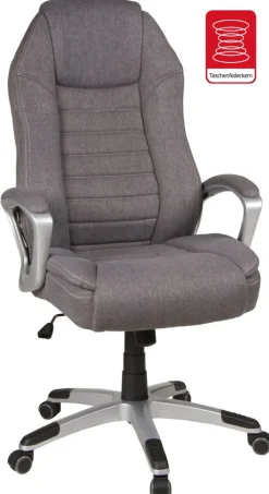 Chefsessel DIRK Schwarz/ Grau